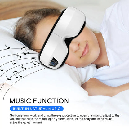 Eye Massager Smart Airbag Vibration  Eye Care/Self Care Instrument Heating Bluetooth Music Relieves Fatigue, Dry Eye And Dark Circles