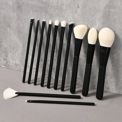 Makeup Brush Set - 18Pcs Natural Hair Foundation Eyeshadow Blending Brush Professional Eco-Friendly Beauty Tools