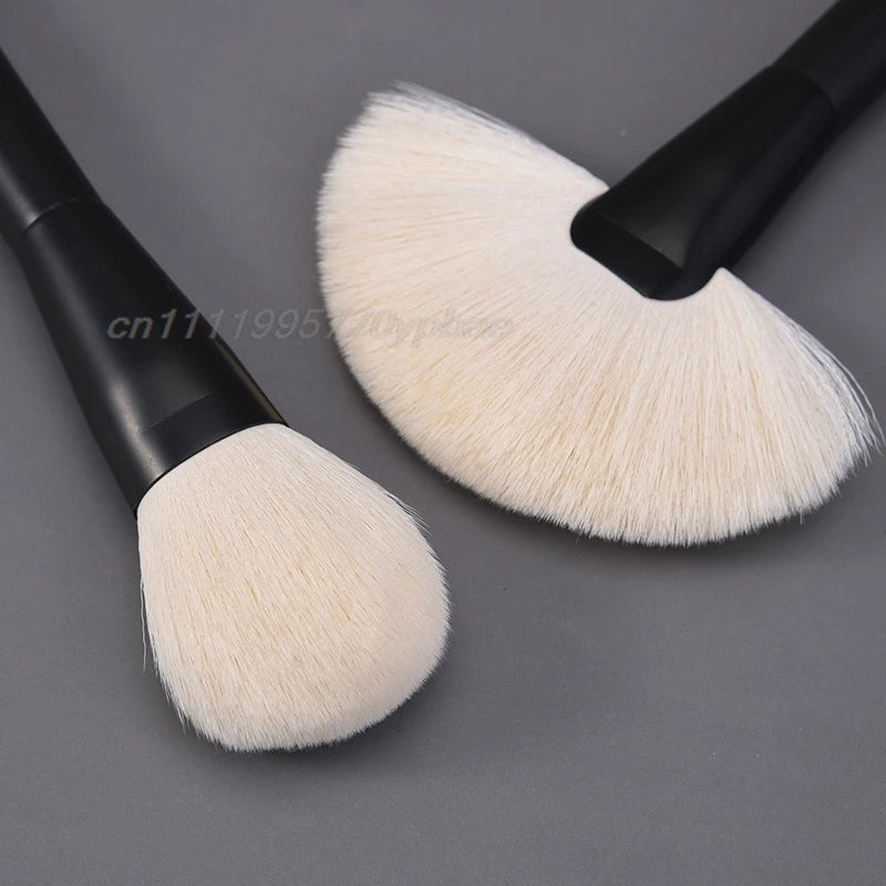 Makeup Brush Set - 18Pcs Natural Hair Foundation Eyeshadow Blending Brush Professional Eco-Friendly Beauty Tools